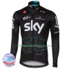 Maillot 2017 Team Sky Hiver Thermal Fleece N001